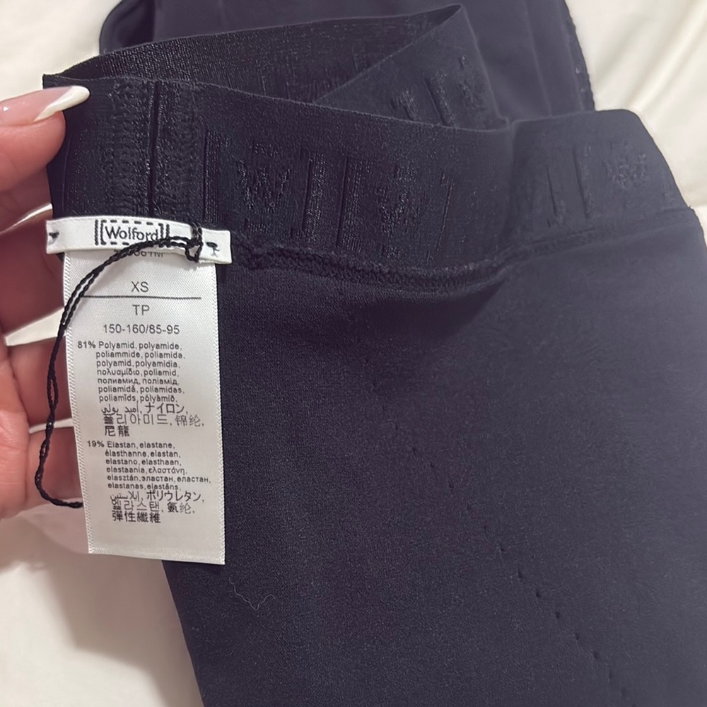 Wolford Midnight Black Tights
